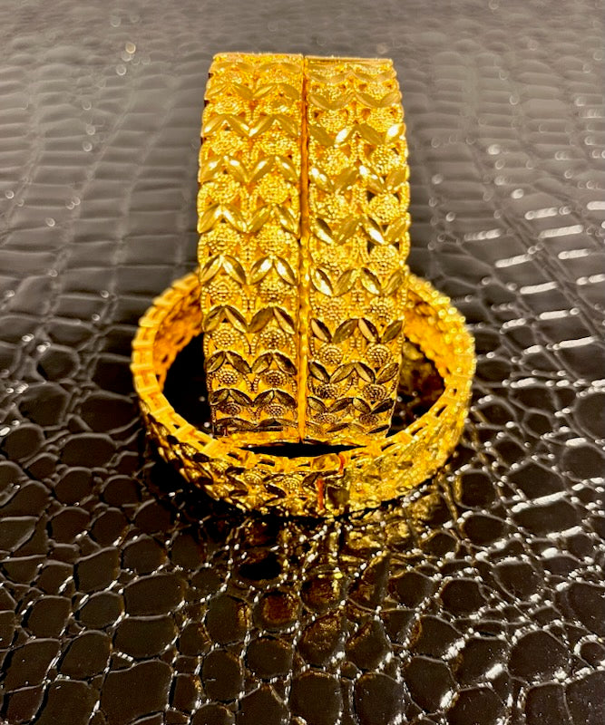 Gold Khalifa Bangles