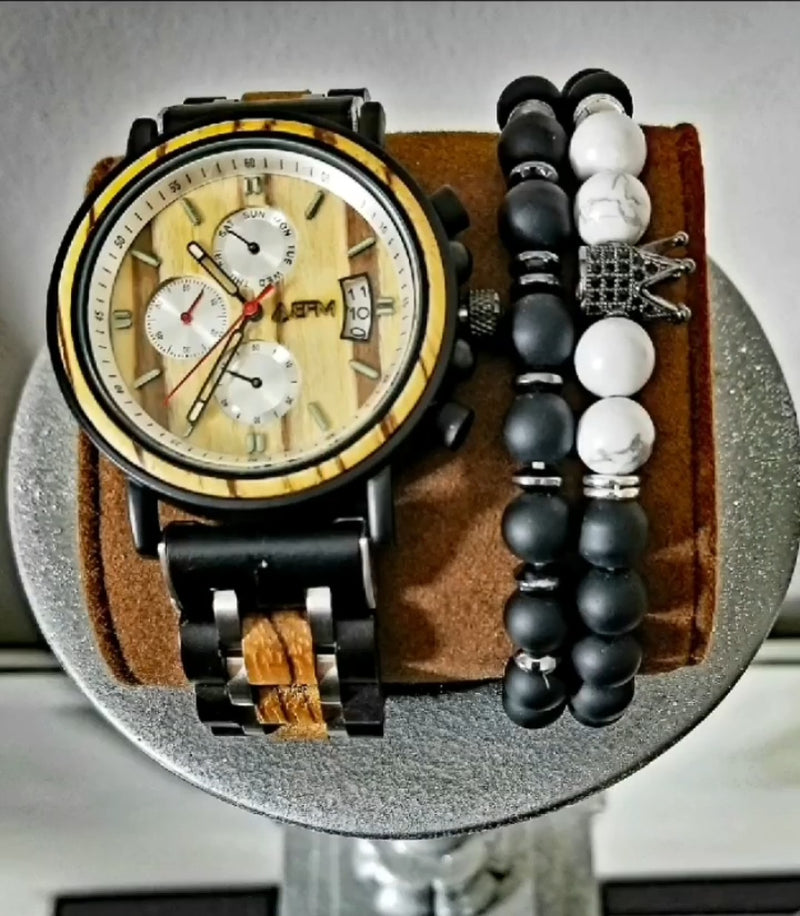 Bonafide Man Wood Watch Sets