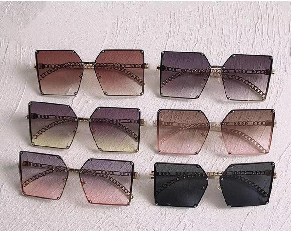 Chain Luxe Sunglasses - Bonafide Glam