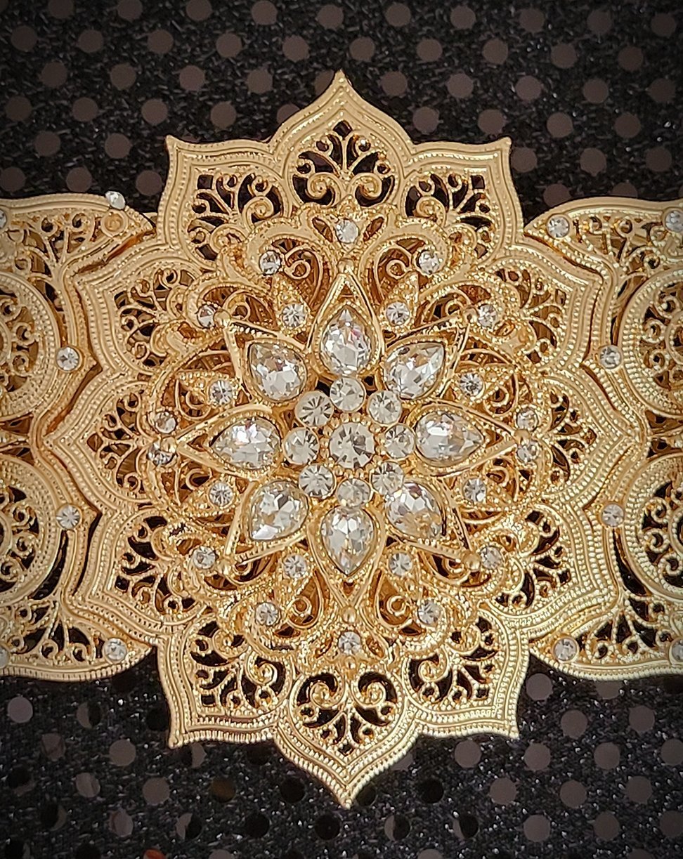 Gold Moroccan Chain Belt - Bonafide Glam