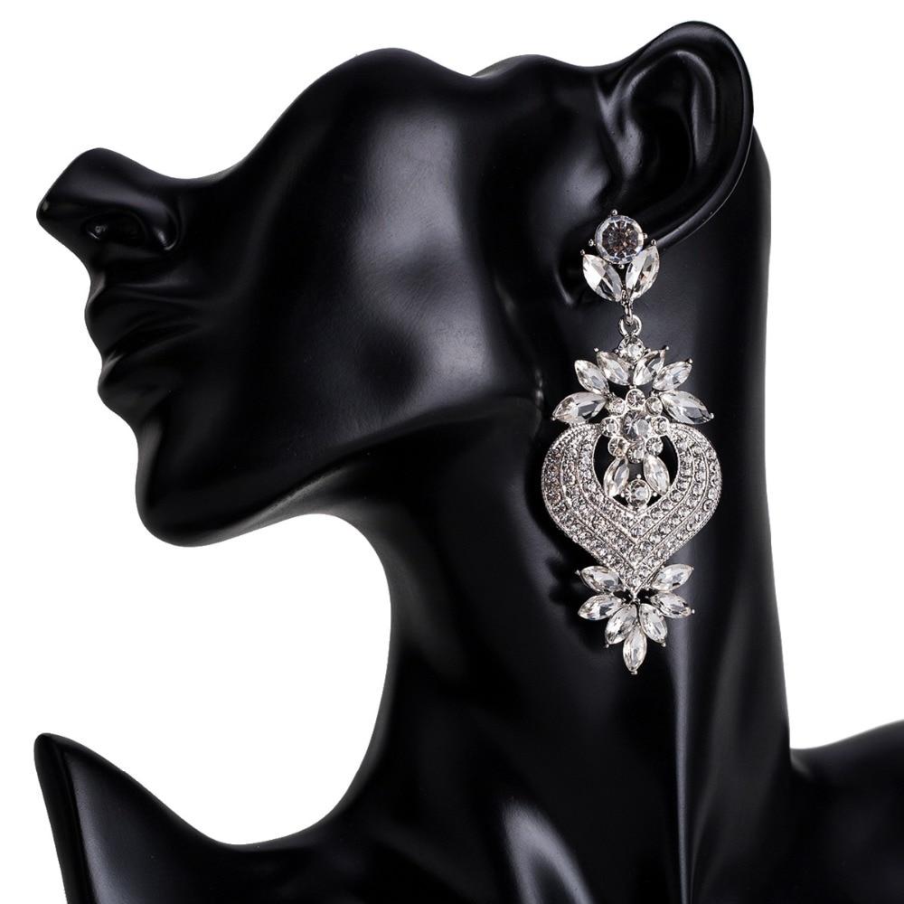 Jeweled Flower Earrings - Bonafide Glam