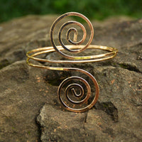 Vintage Geometric Arm Cuff - Bonafide Glam